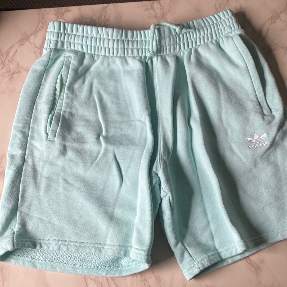 Men’s Teal Adidas shorts